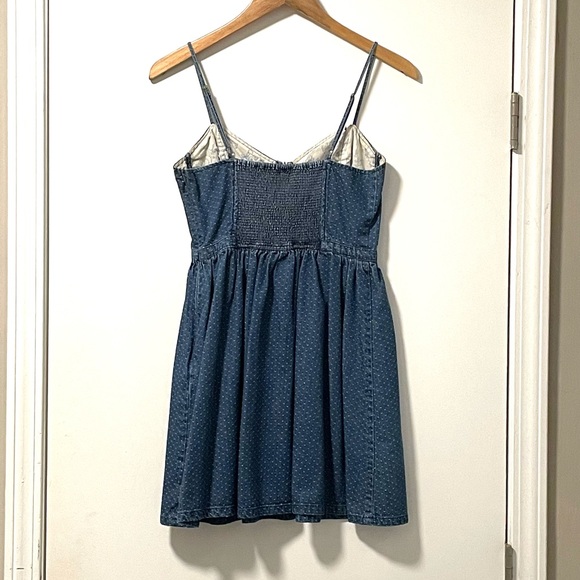Free People Denim Bustier Dress - Picture 3 of 6